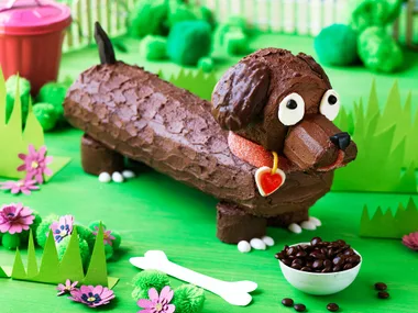Frankfurt the sausage dog cake