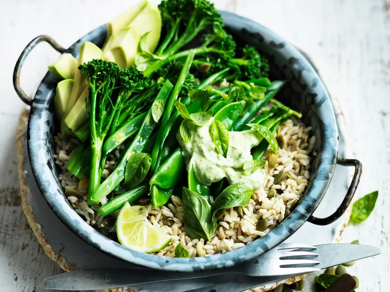 Green goodness in a bowl