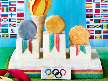 Olympic champions cake