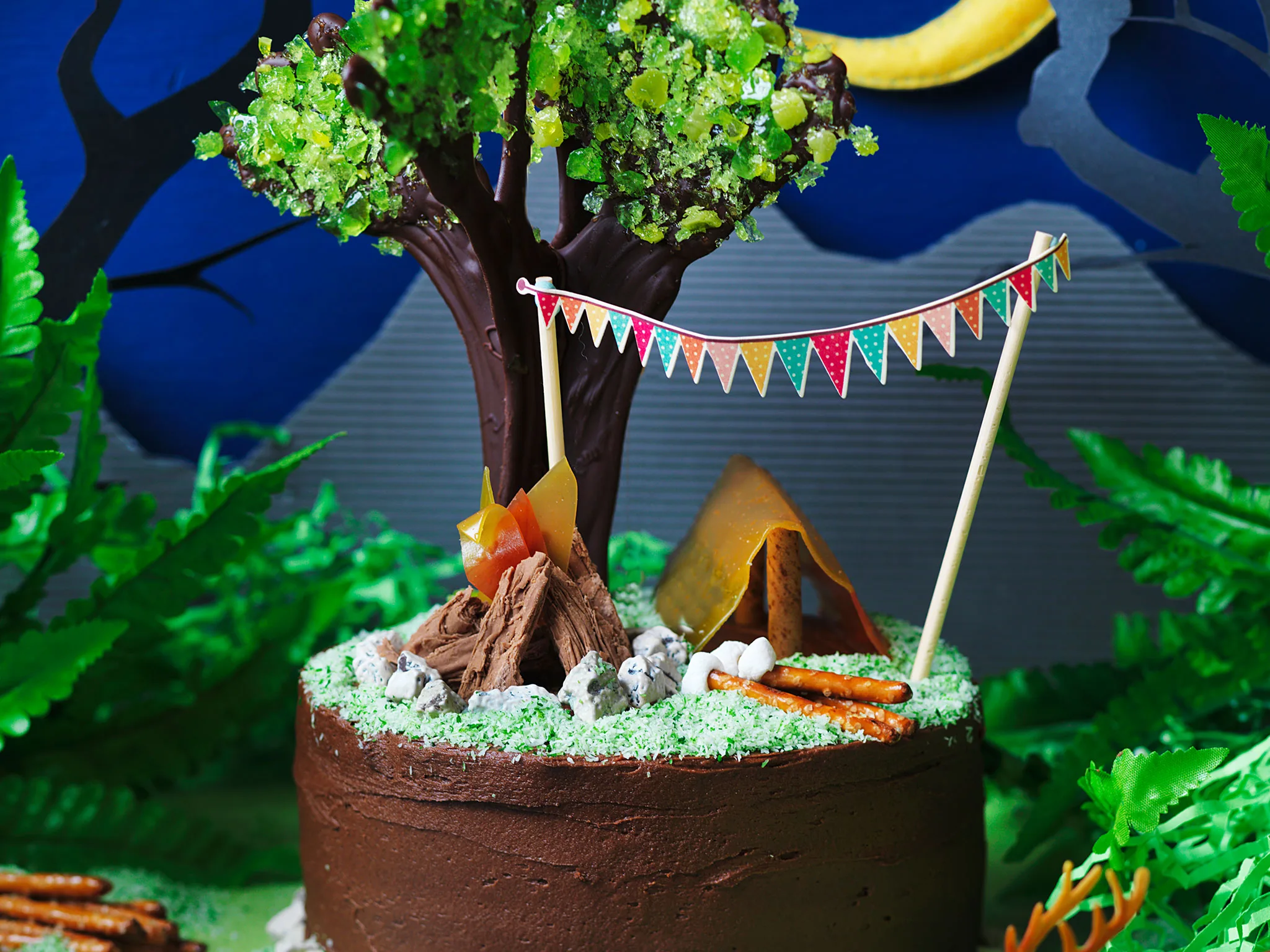 Camping cake