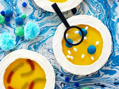 Petri dish cake