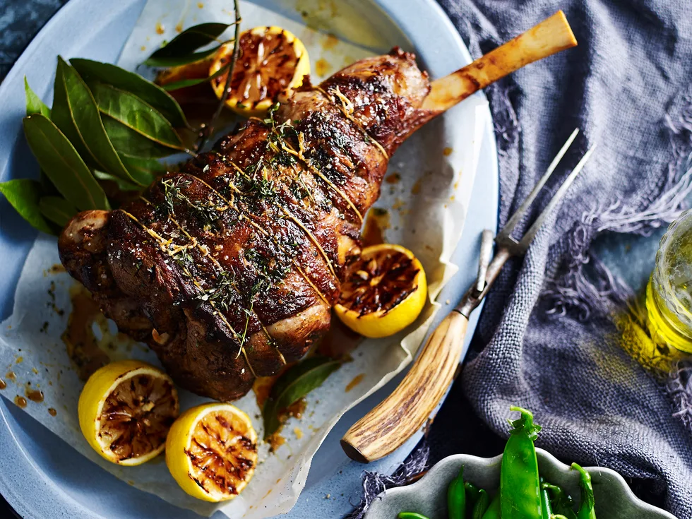 SPANISH-STYLE BARBECUE LEG OF LAMB