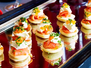 Cute canapes to start your dinner party