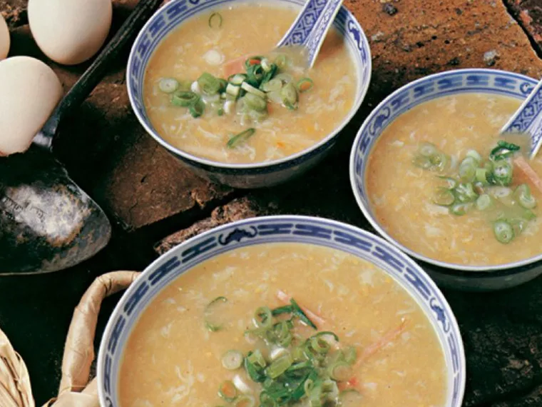 Chicken and corn soup