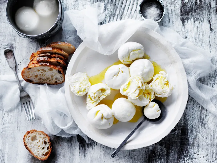 Fior de latte (mozzarella)