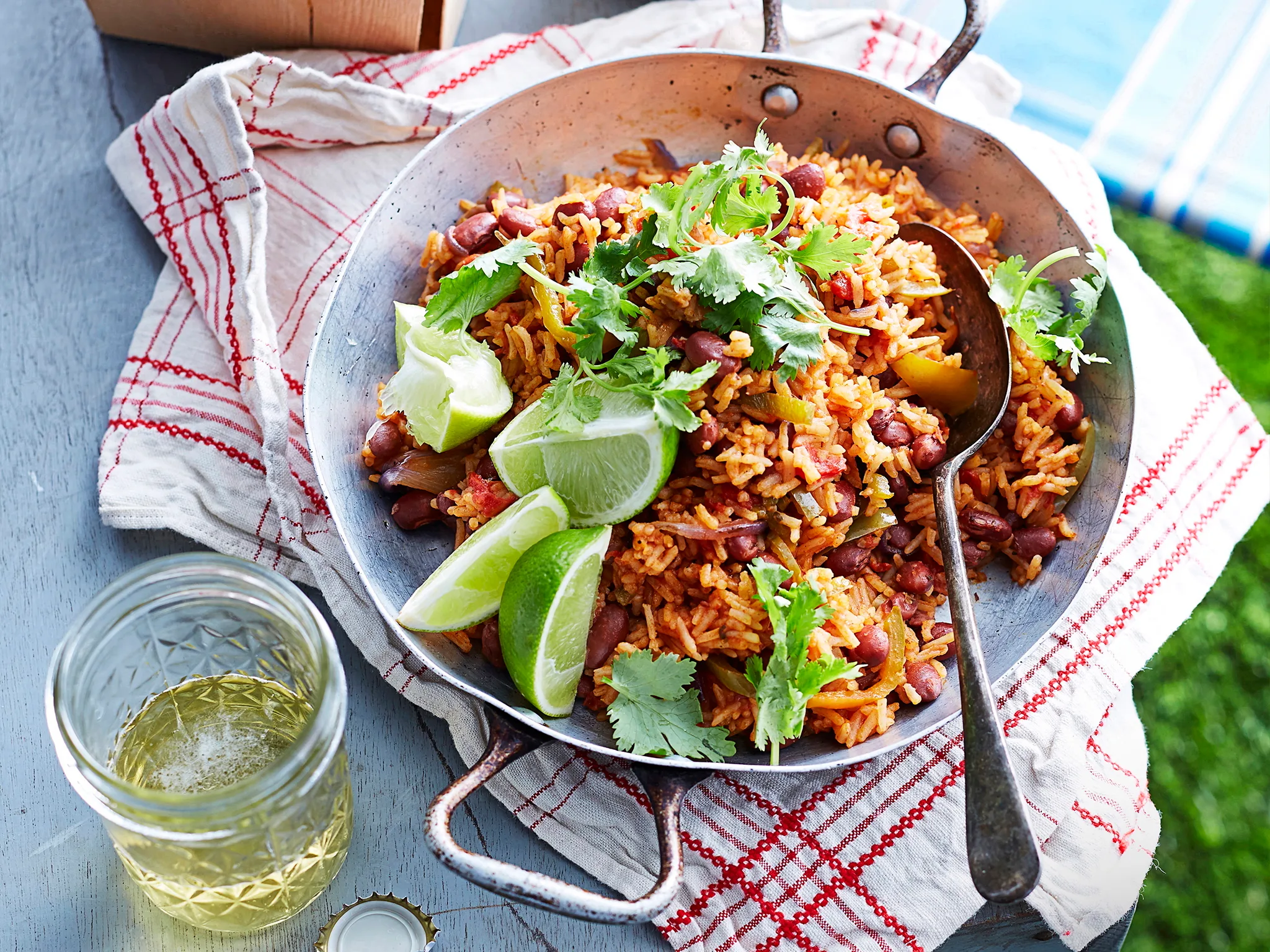 Mexican rice and beans