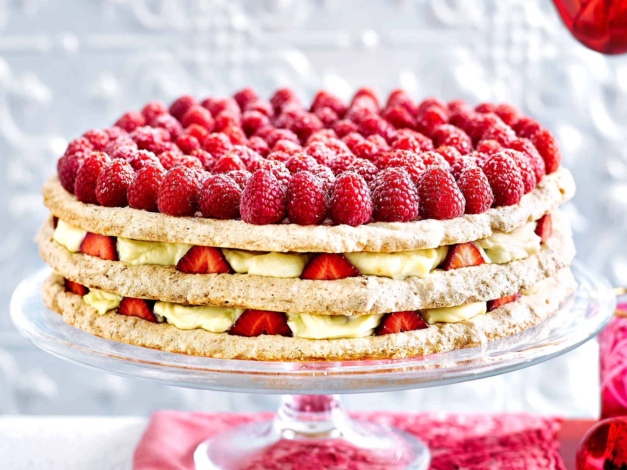 Coconut and mascarpone cake-image