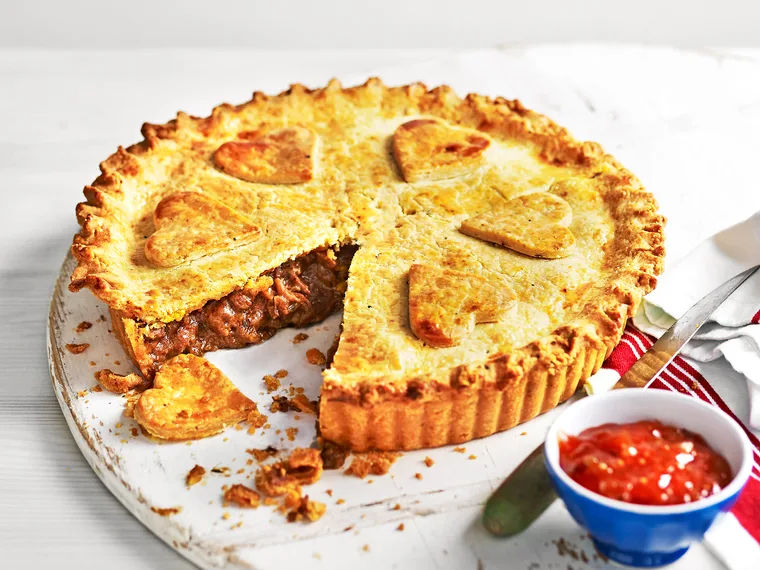 Beef and beer pie