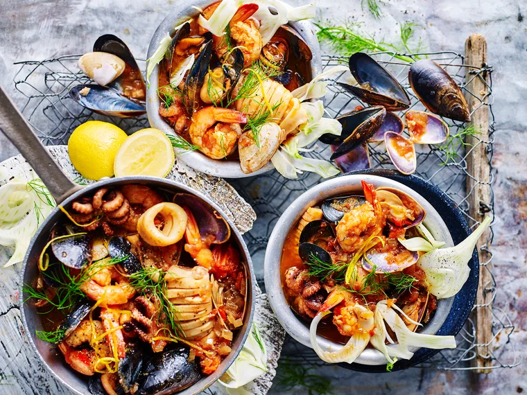 Sustainable seafood stew