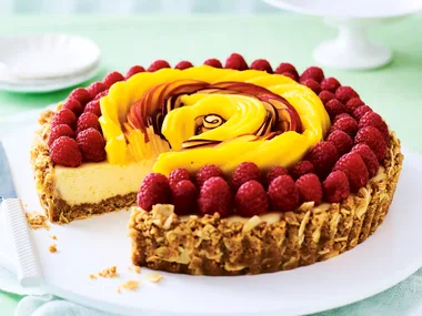 Frutti tutti lemon tart