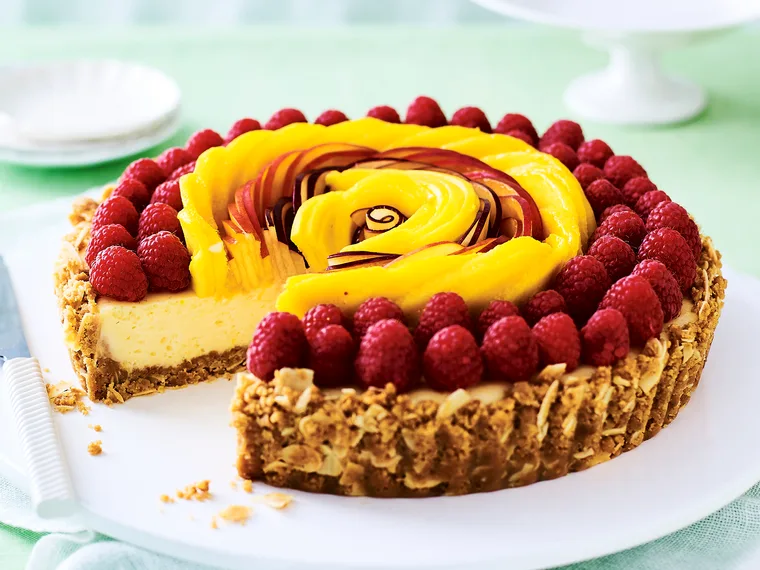 Frutti tutti lemon tart