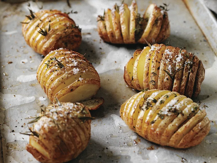 Manu Feildel's duck fat roast potatoes