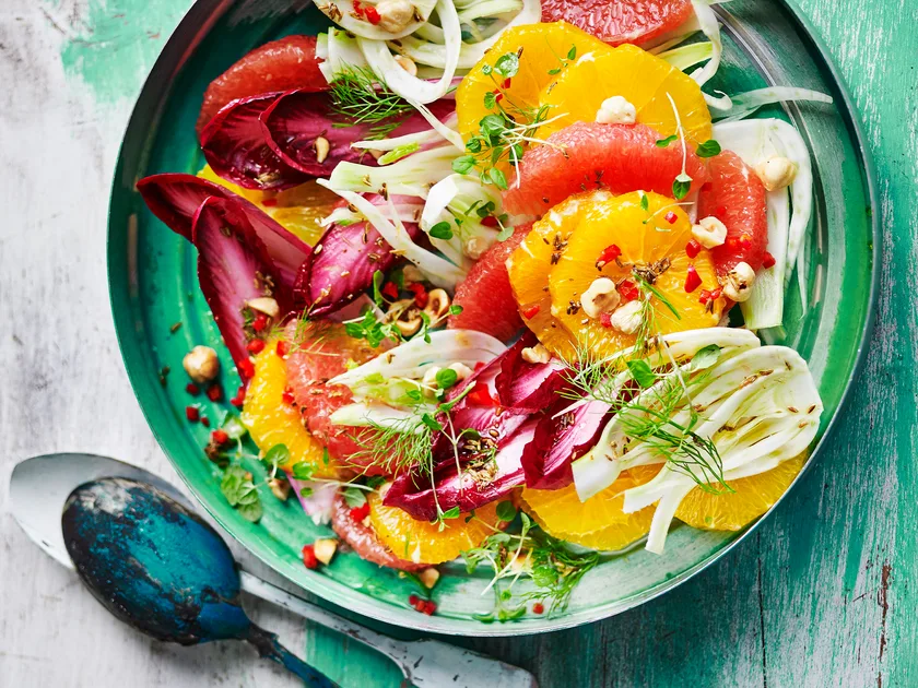 Orange, fennel and hazelnut salad | Women's Weekly Food