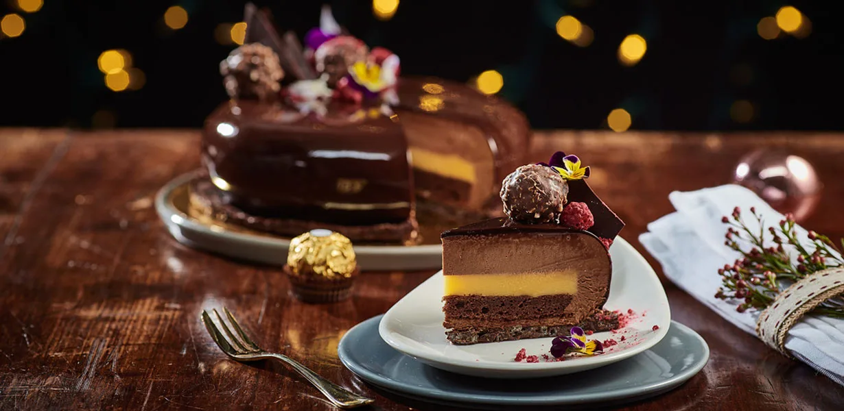 MasterChef's Reynold Poernomo's 'golden Christmas' dessert