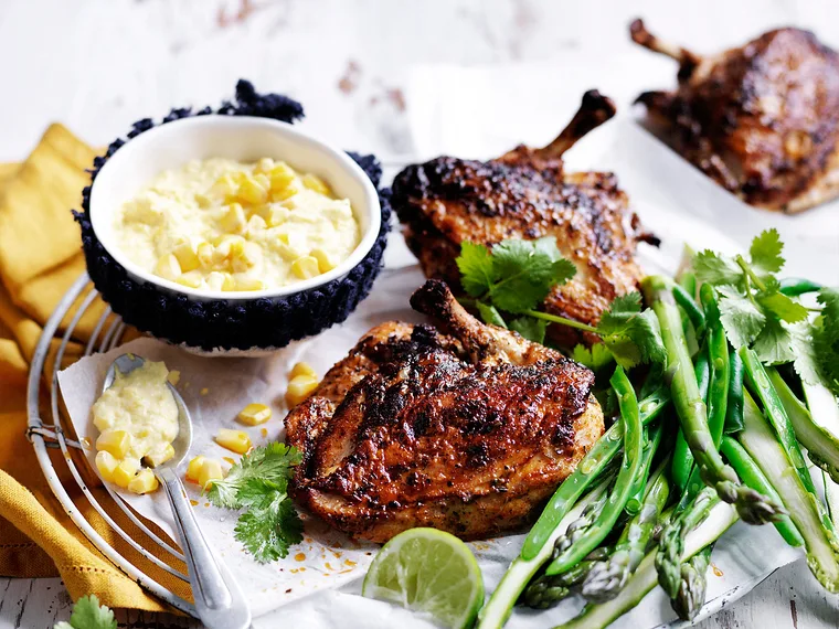 Cajun roast chicken