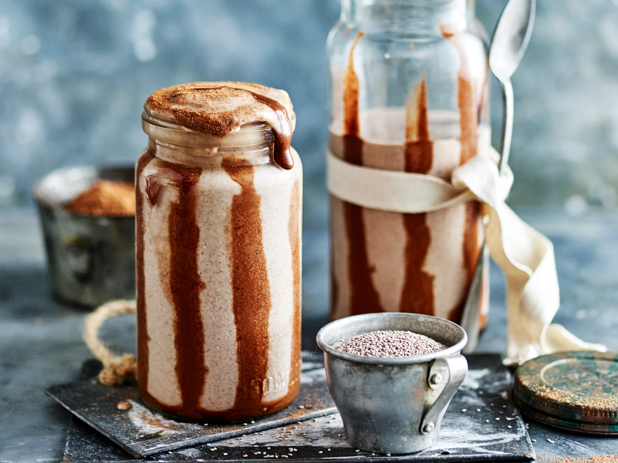 banana and cacao smoothie