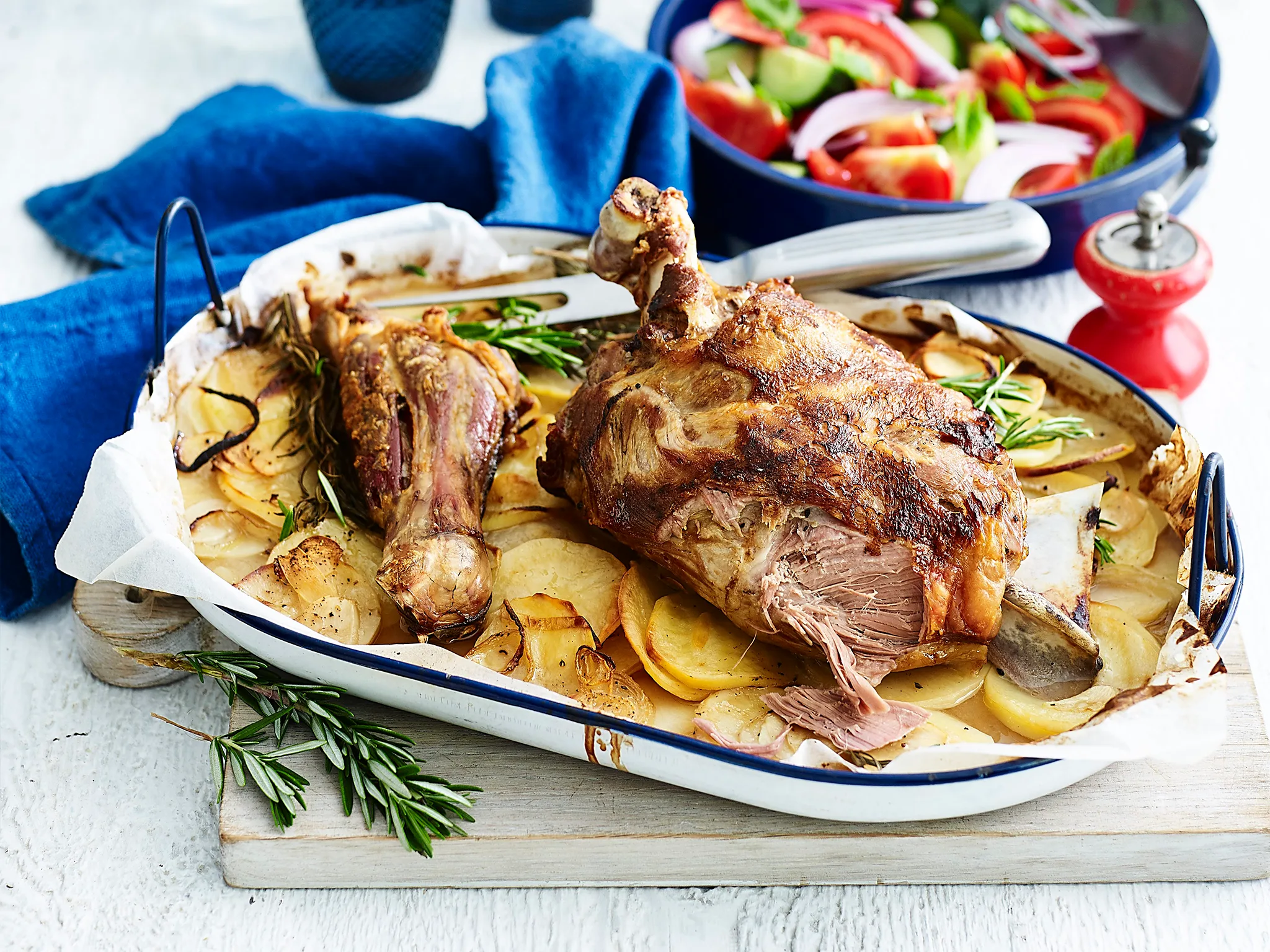 slow-roast lamb shoulder