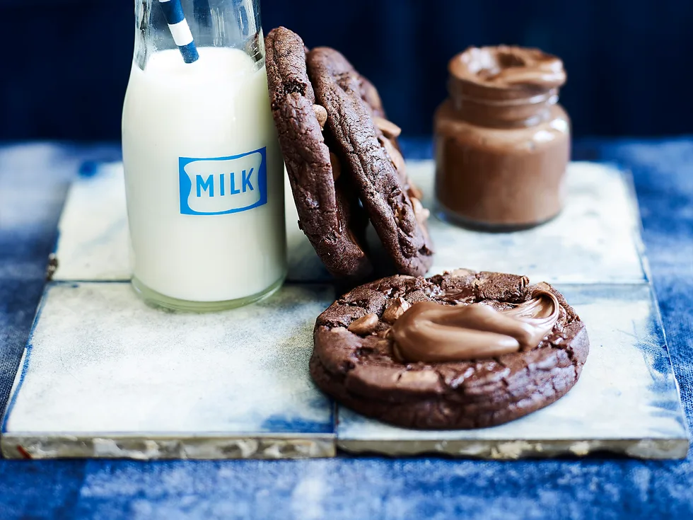 big chocolate cookie