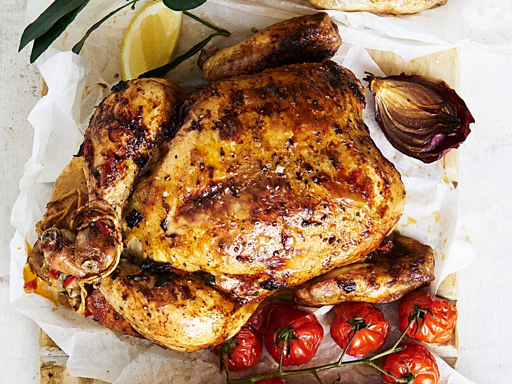 spanish style roast chicken recipe