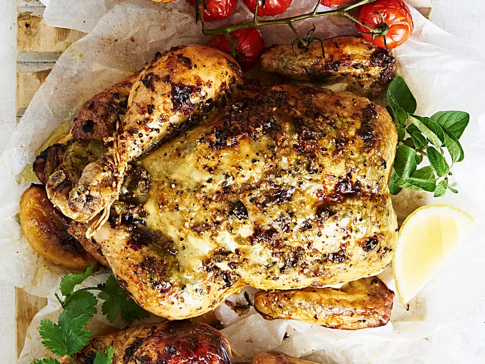 asian style roast chicken recipe