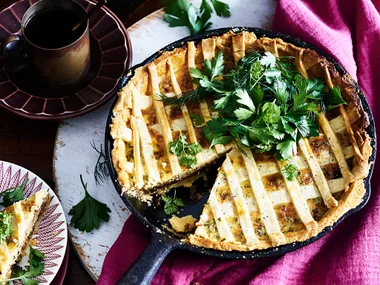 cheese and bacon flan recipe
