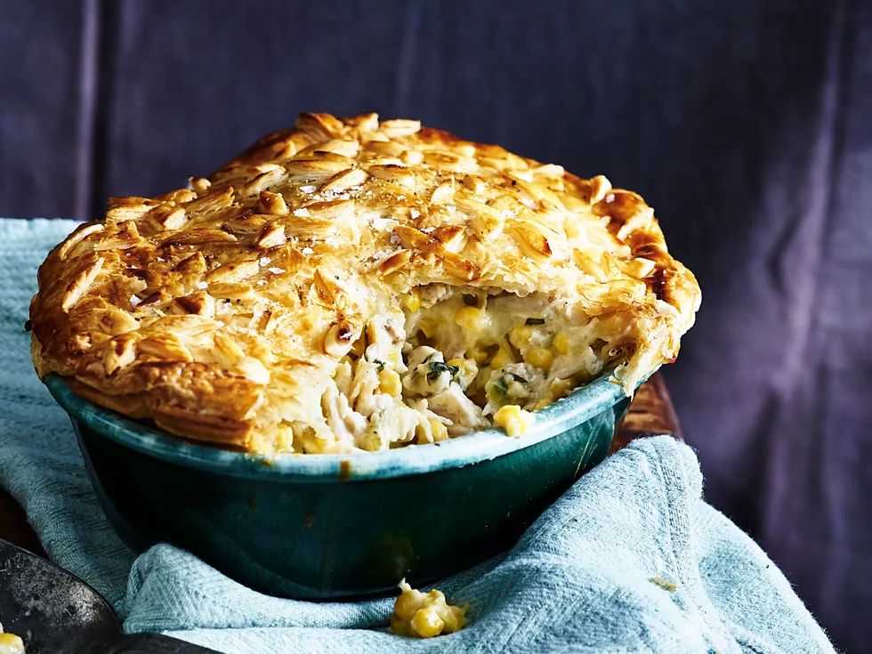 creamy chicken pie recipe