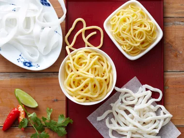 types of asian noodles
