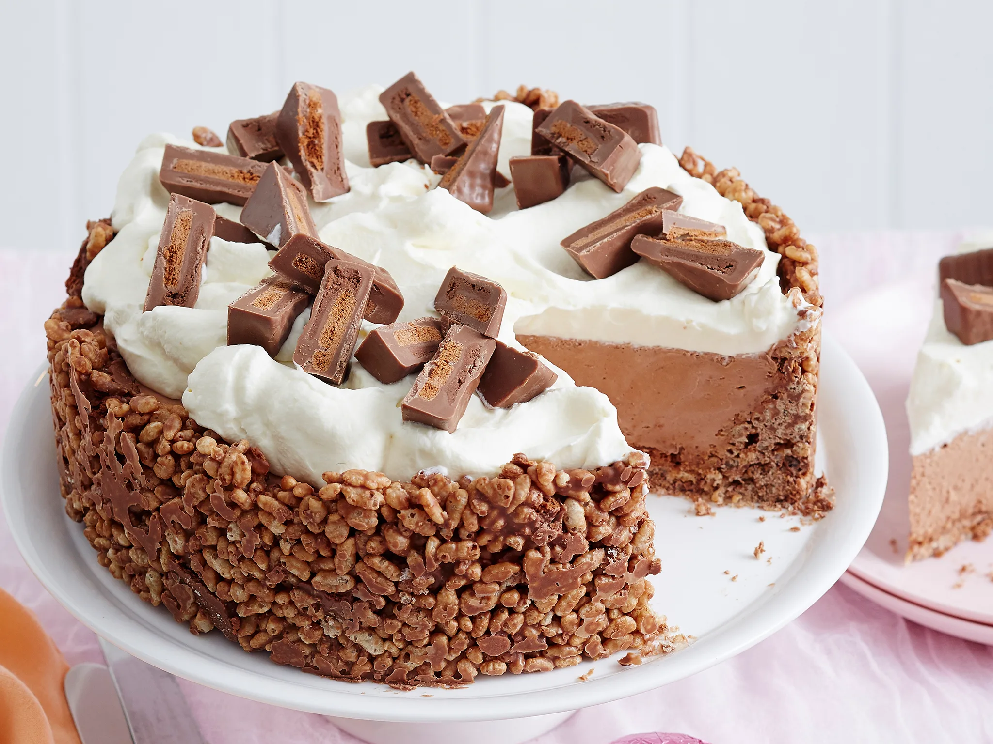 Tim Tam crackle cheesecake-image