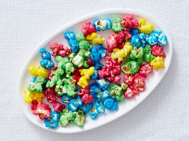 How to make rainbow popcorn