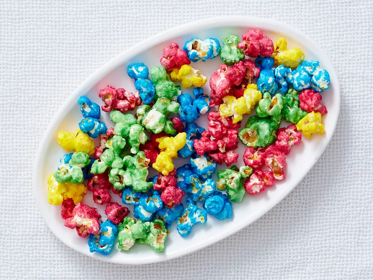 How to make rainbow popcorn