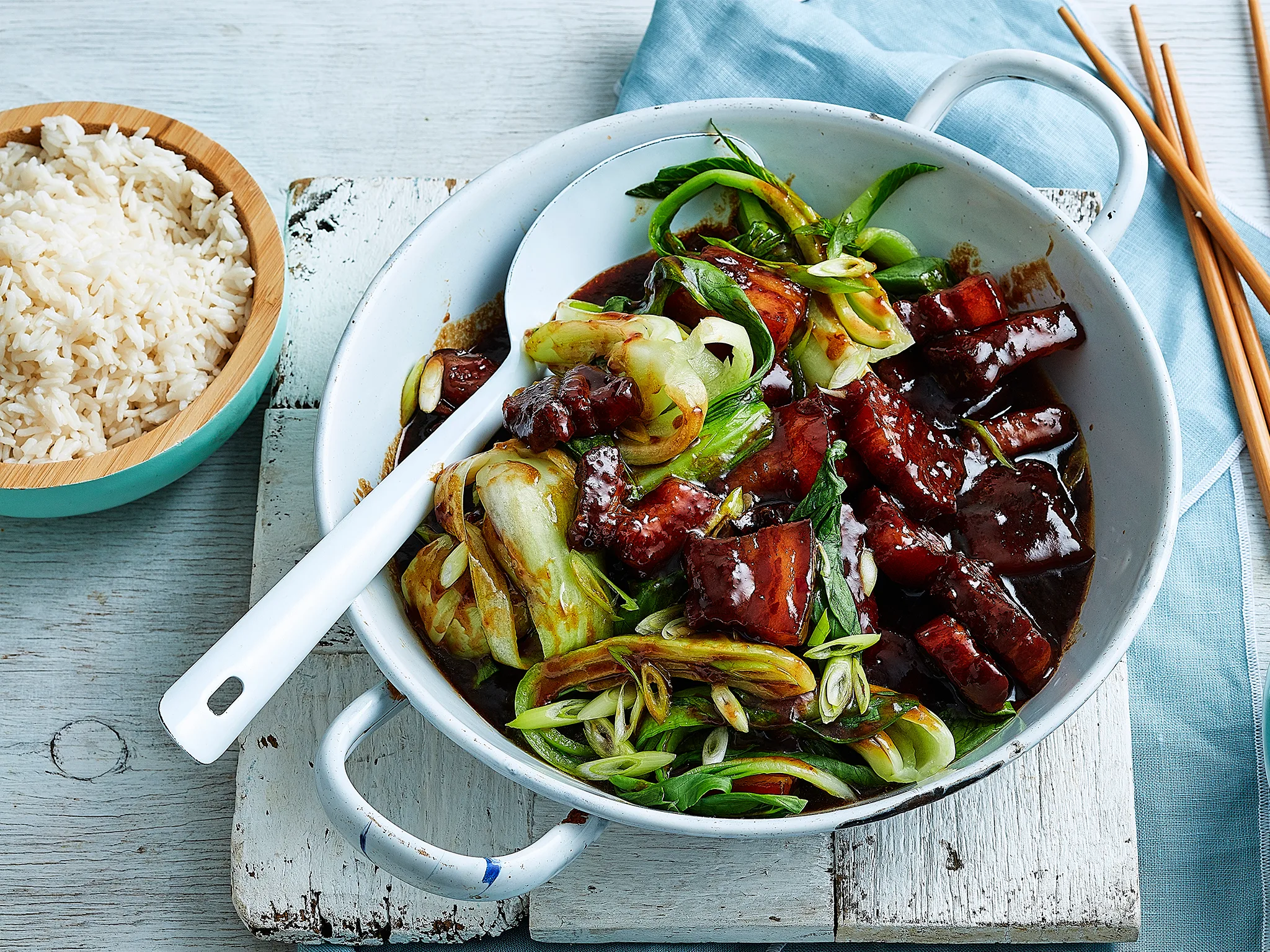 sticky sweet pork