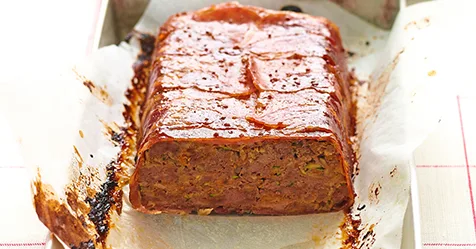 Bacon-wrapped beef meatloaf | Women's Weekly Food