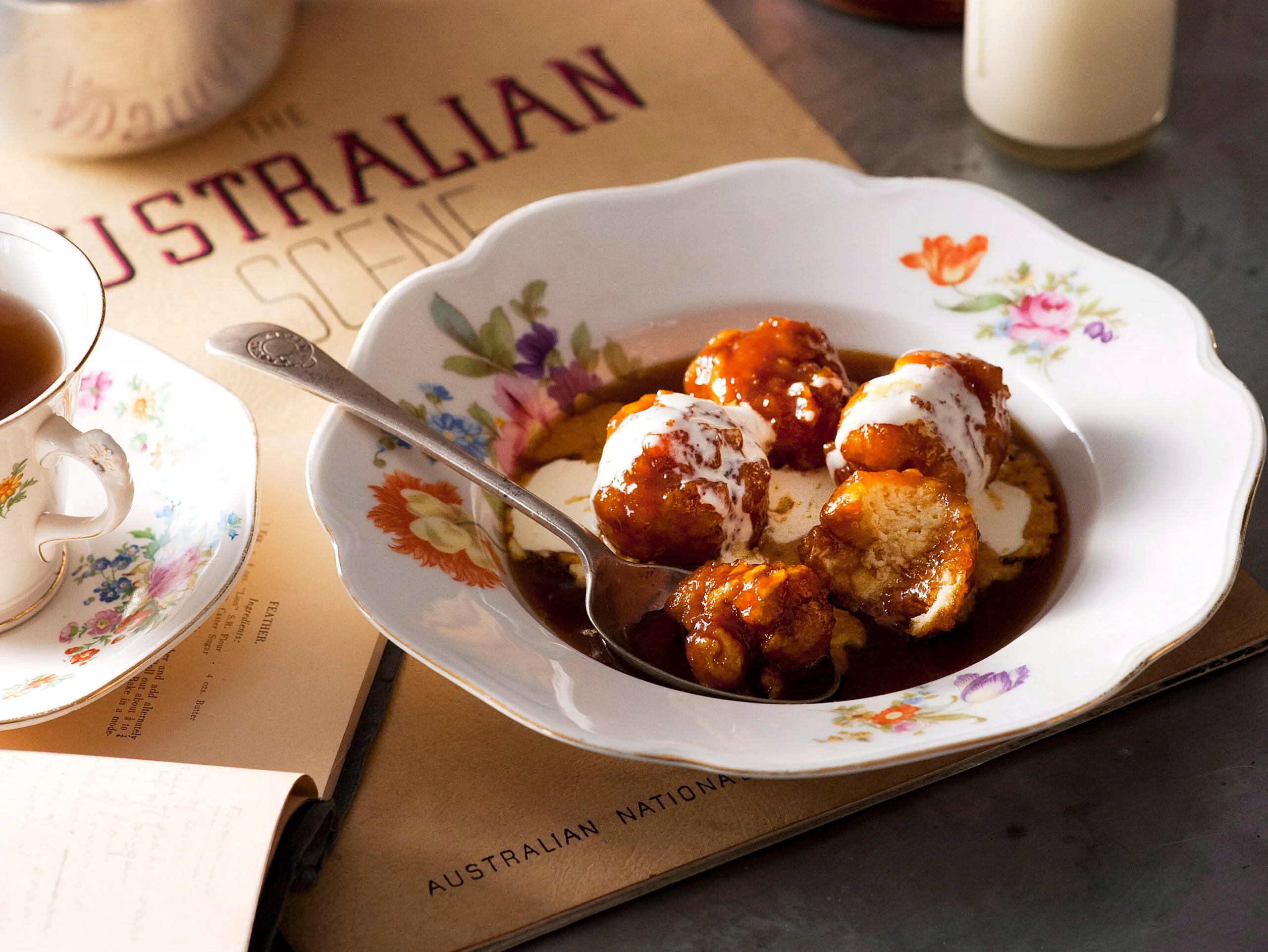 Golden syrup dumplings recipe