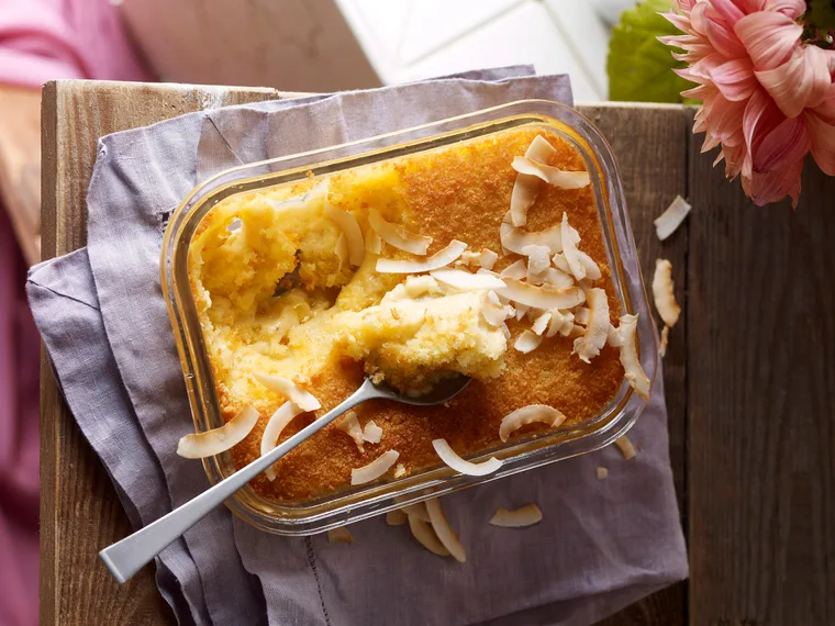 Coconut impossible pie