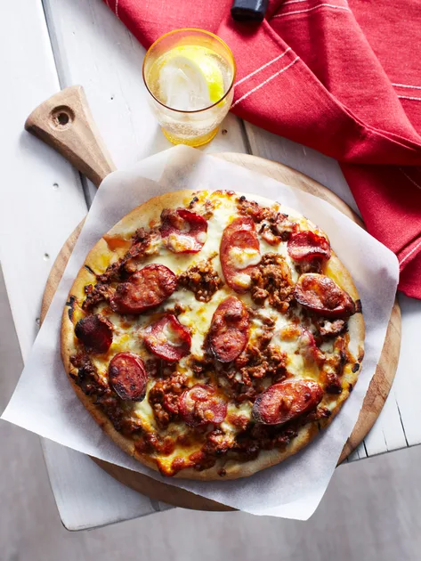 Meat lover's pizza | Women's Weekly Food