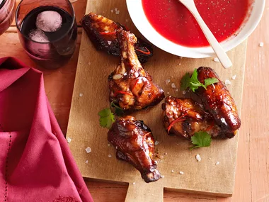 Marinated chicken wings