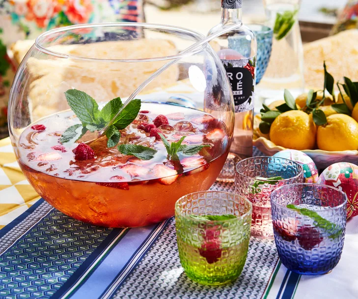 Ros&eacute; sangria
