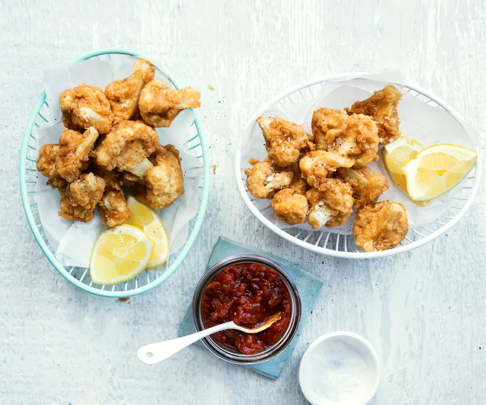 popcorn cauliflower wings recipe