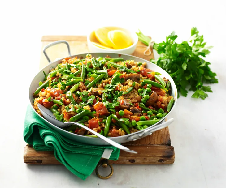 vegetarian paella recipe