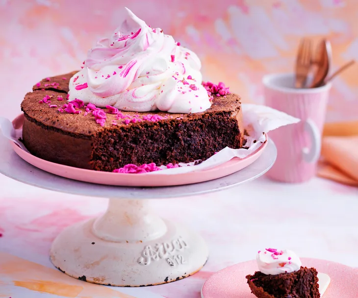Gluten free rosewater chocolate cake recipe