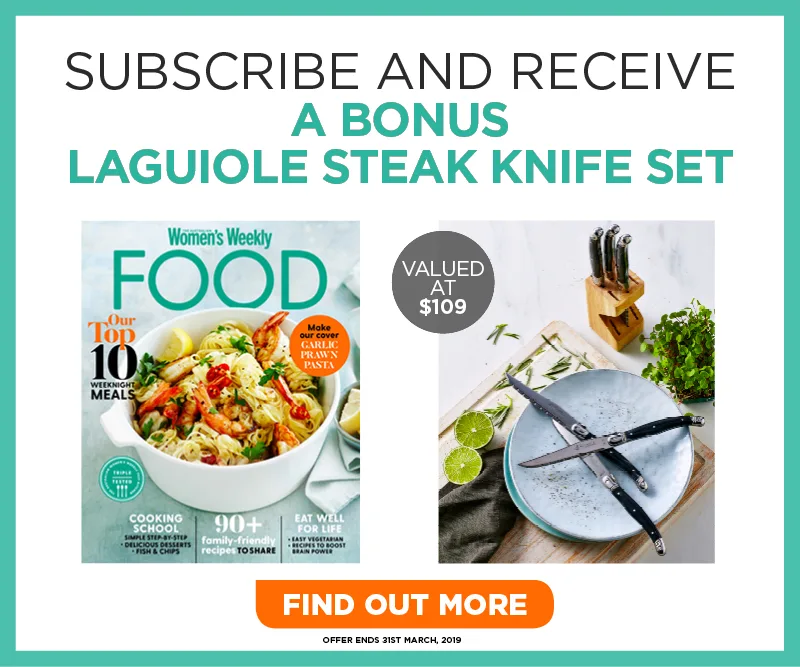 Subscribe to The Australian Women's Weekly FOOD