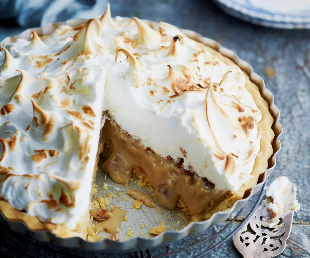 CARAMEL MERINGUE PIE