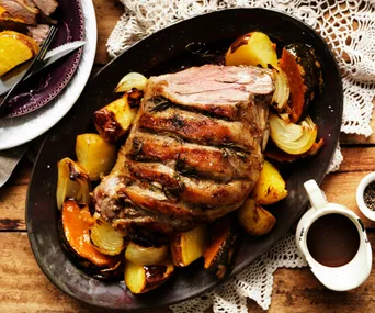 Roast lamb