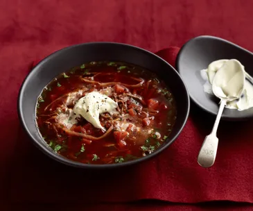 SLOW COOKER BORSCHT