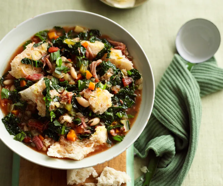 Slow-cooker ribollita