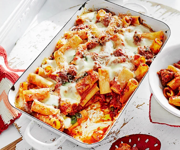 Pasta al Forno - Italian Sausage Pasta Bake