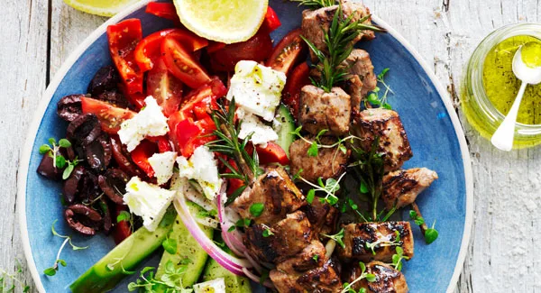 Lamb kebabs on rosemary skewers | Women's Weekly Food