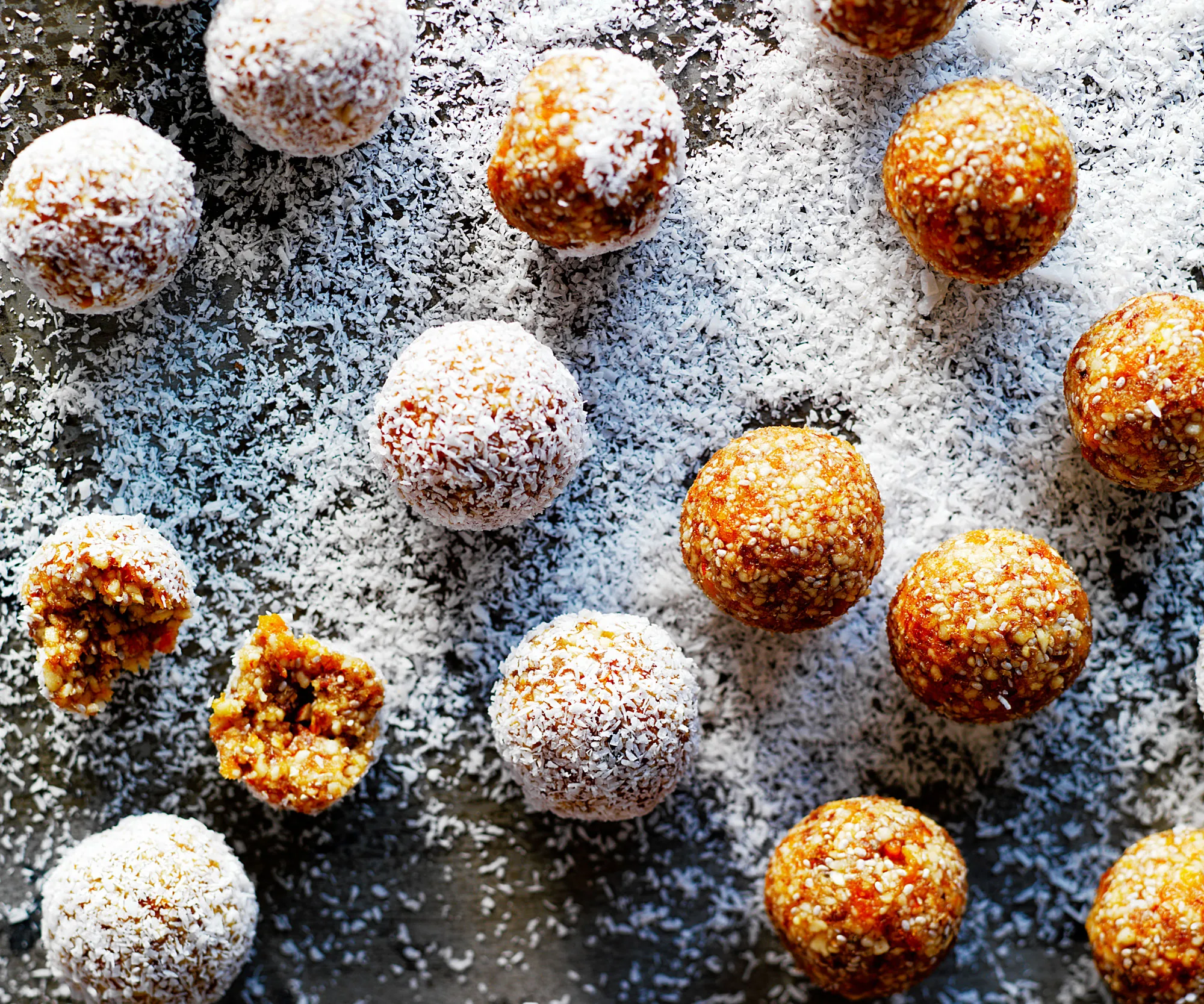 Apricot bliss balls-image