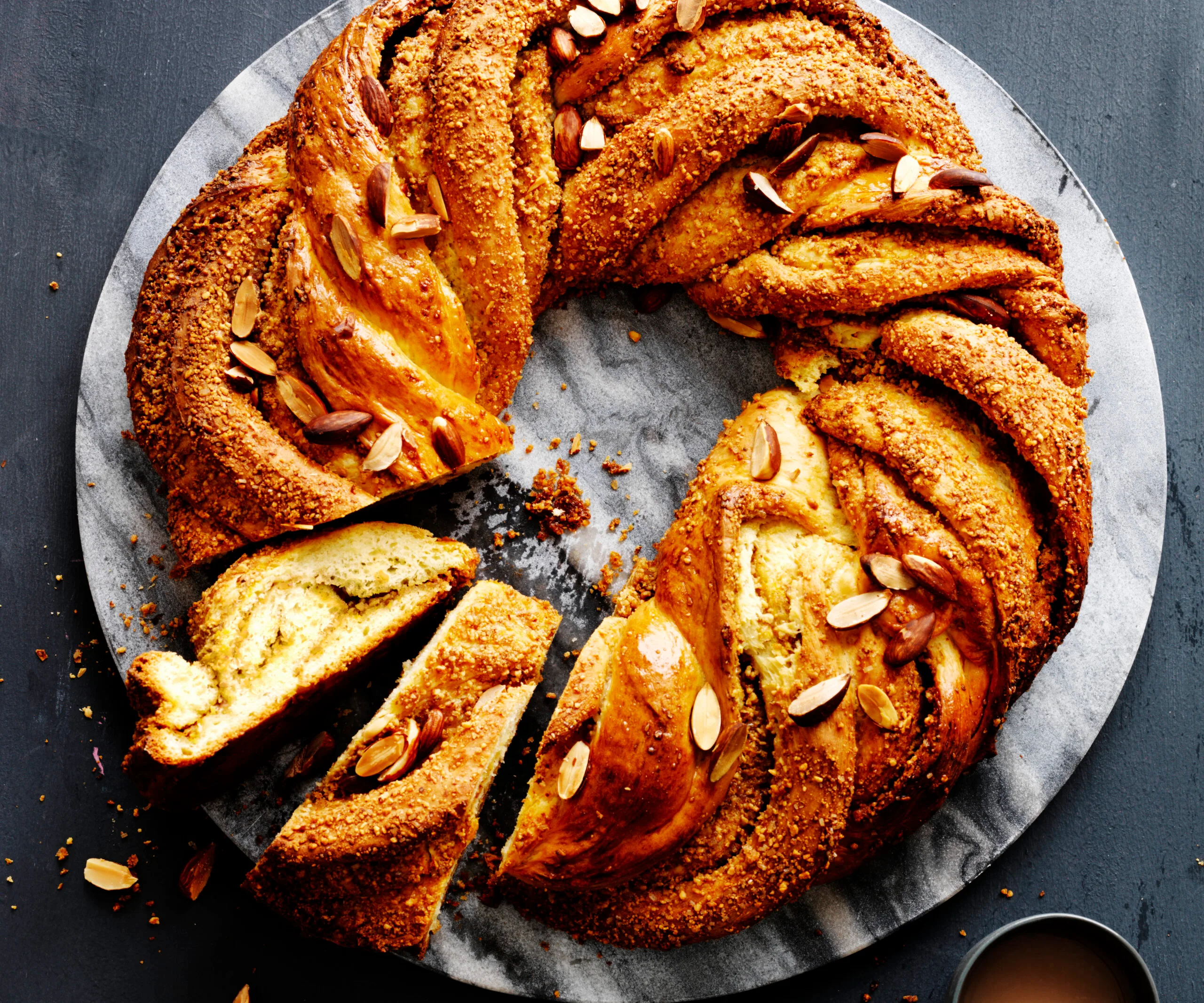 Citrus almond twist