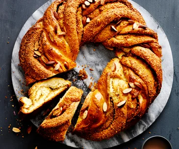 Citrus almond twist